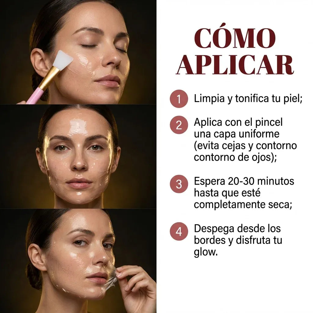 Mascarilla de Colágeno Rejuvenecedora - Kovae Fit™